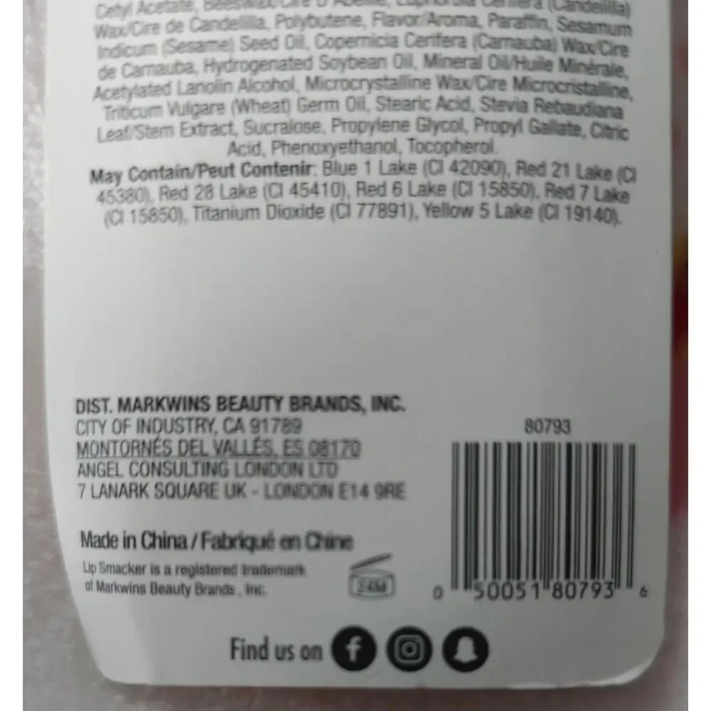 NEW Lip Smacker Lippy Pals Unicorn Flavored Moisturizing Smoothing Soft Shine